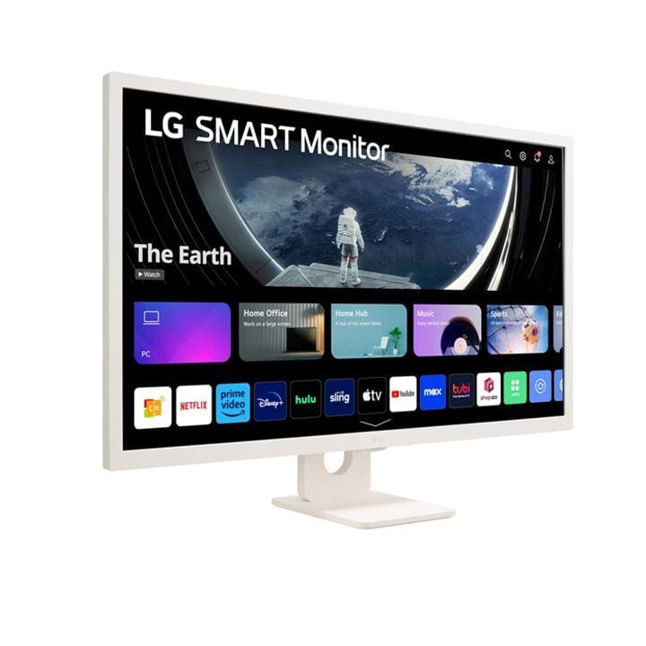 LG Smart Monitor 2023 - 31.5 inch, Full HD IPS Display | 32SR50F-W