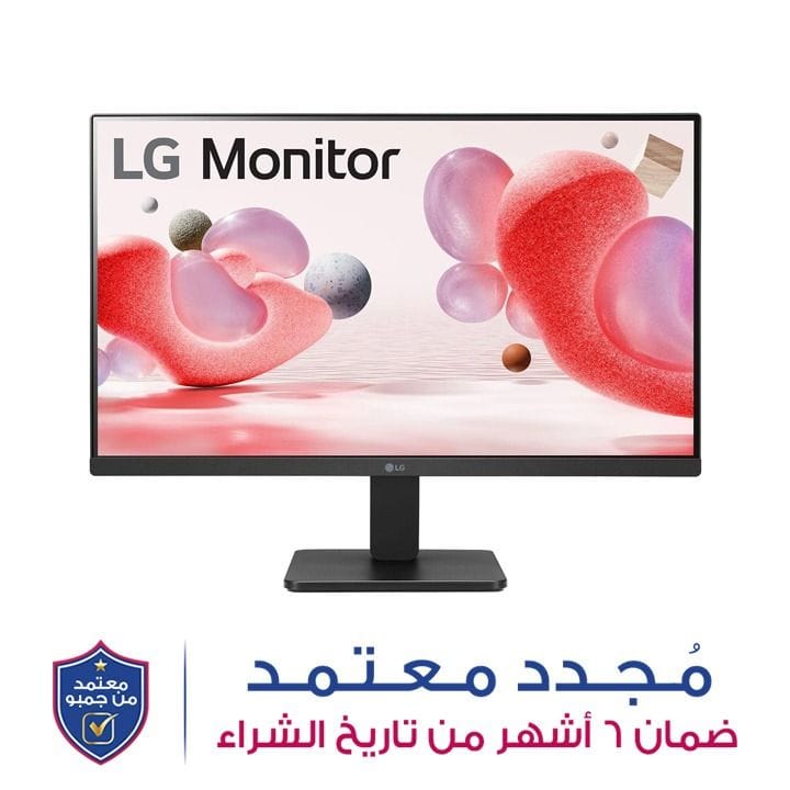 إل جي شاشة 24 بوصة FHD بدون إطار من 3 جهات IPS 100Hz مع فري سينك | 24MR400-B