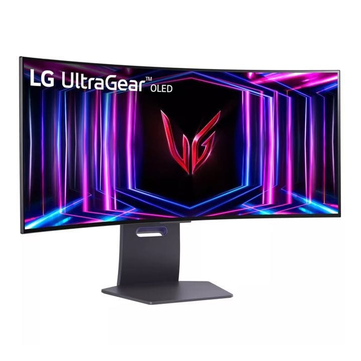 إل جي شاشة ألعاب أوليد منحنية UltraGear ٣٤ بوصة HDR400 أسود حقيقي 240Hz | 34GS95QE-B  