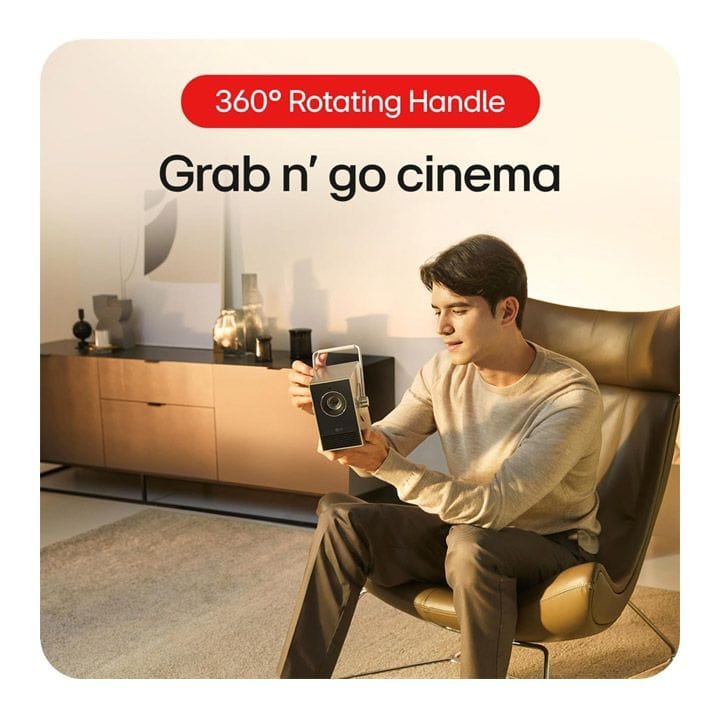 LG 2024 CineBeam Q Portable 4K UHD Projector | HU710PB