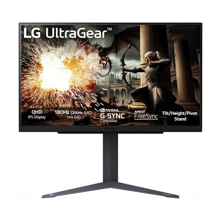 LG 27" QHD Gaming Monitor - Black | 27GS75Q-B