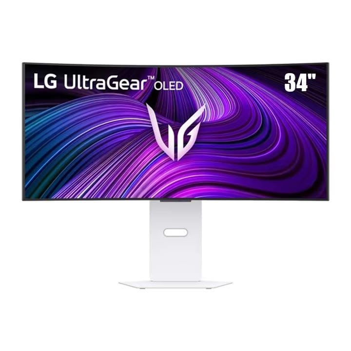LG 34" OLED Gaming Monitor | White | 34GX90SA-W - Open Piece (B Grade)