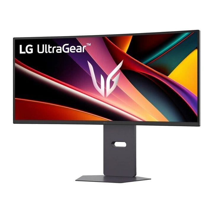 LG UltraGear™ WQHD Curved Gaming Monitor 34 Inch, 160Hz, 1ms, Built-in Speakers, Anti-Glare, AMD FreeSync Premium, HDMI - Black - 34G600A