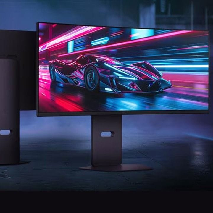 LG UltraGear™ WQHD Curved Gaming Monitor 34 Inch, 160Hz, 1ms, Built-in Speakers, Anti-Glare, AMD FreeSync Premium, HDMI - Black - 34G600A