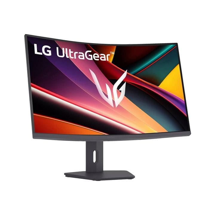 LG UltraGear™ QHD Curved Gaming Monitor 32 Inch, 180Hz Refresh Rate, 1ms GtG, AMD FreeSync™ For Smooth Performance, 99% sRGB, Swivel Adjustable Stand - Black - 32G600A