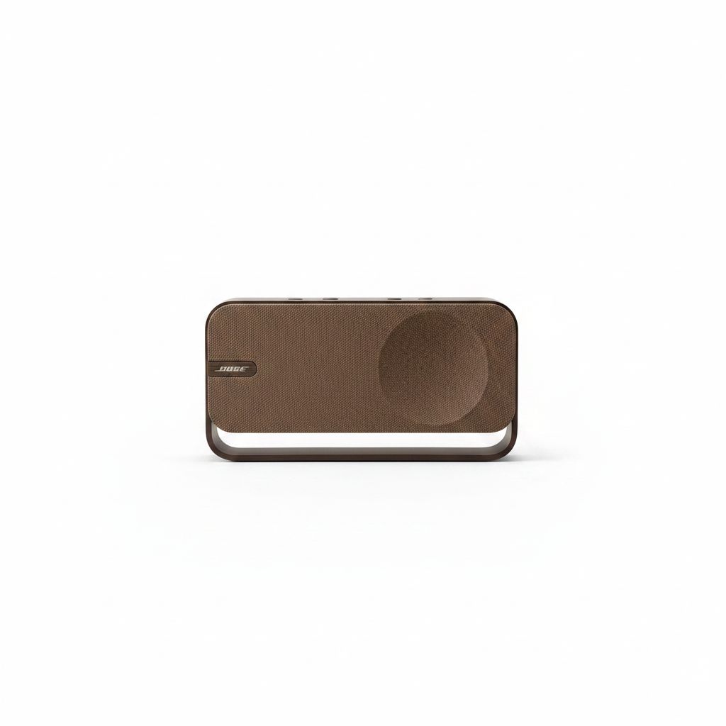 Bose SoundLink Home Bluetooth Speaker, Premium Portable Sound, Wireless Bluetooth Connectivity, Wood Finish, Compact Design - Warm Wood