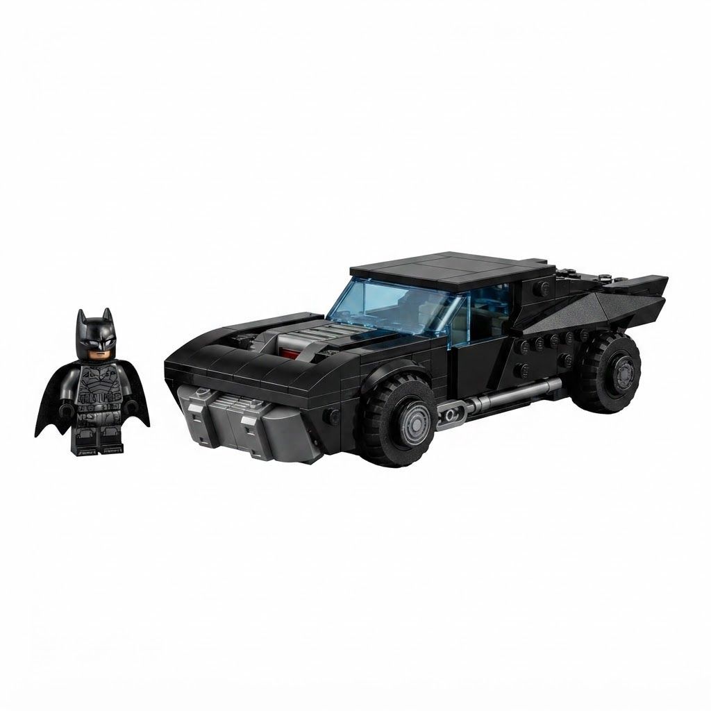 LEGO DC Batman The Batman Batmobile Building Set, Iconic Superhero Toy Vehicle Model Kit 9+ Years