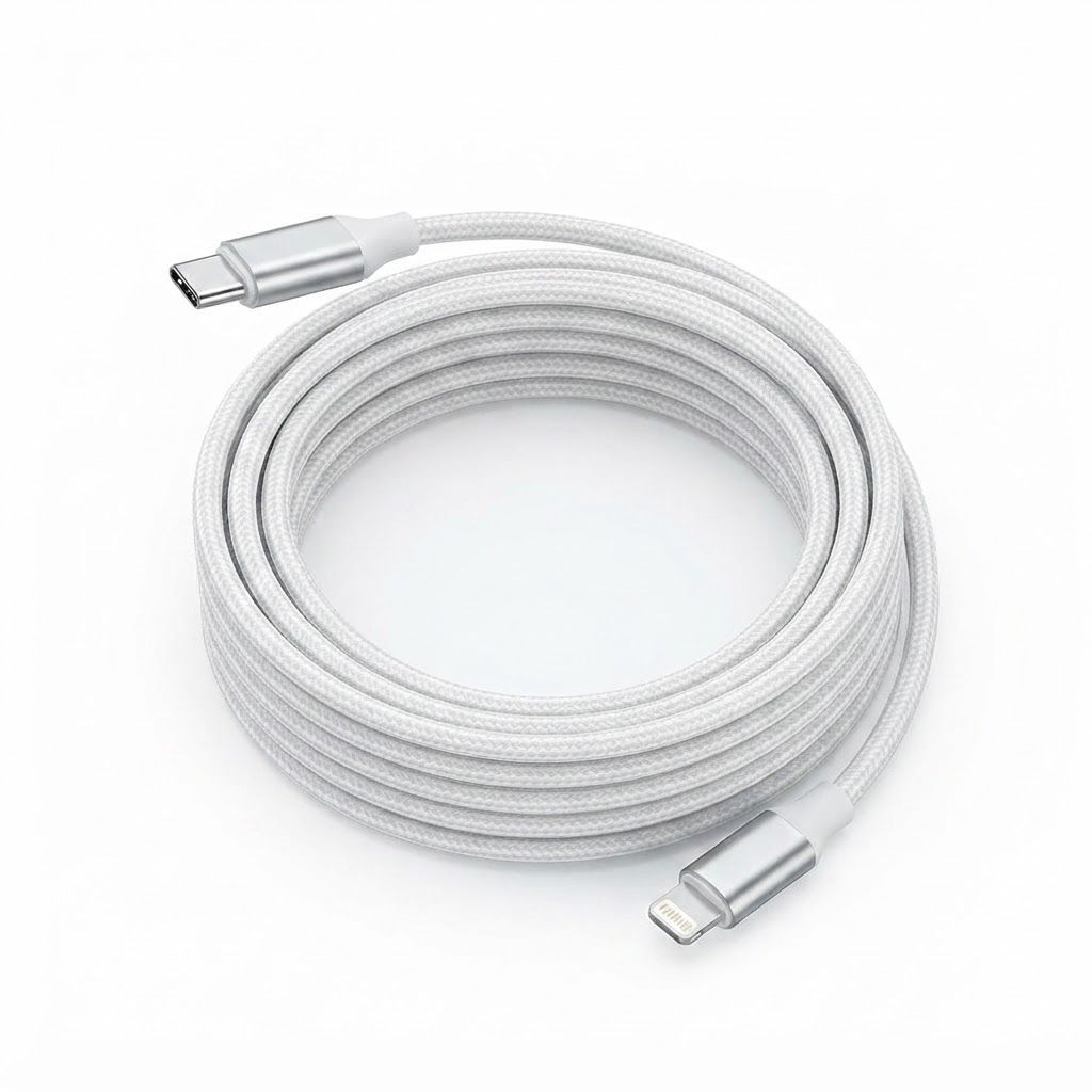 Aioneus MFi Certified iPhone Charger Cable 1M - USB A to Lightning Fast Charging Cord for iPhones