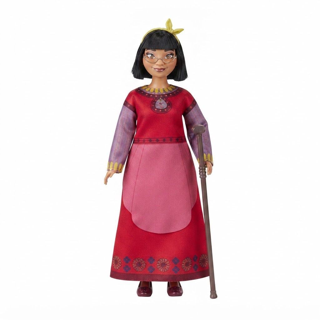 Disney Wish Dahlia of Rosas Fashion Doll, Posable Character Doll with Signature Outfit & Accessories, Kids Toy
