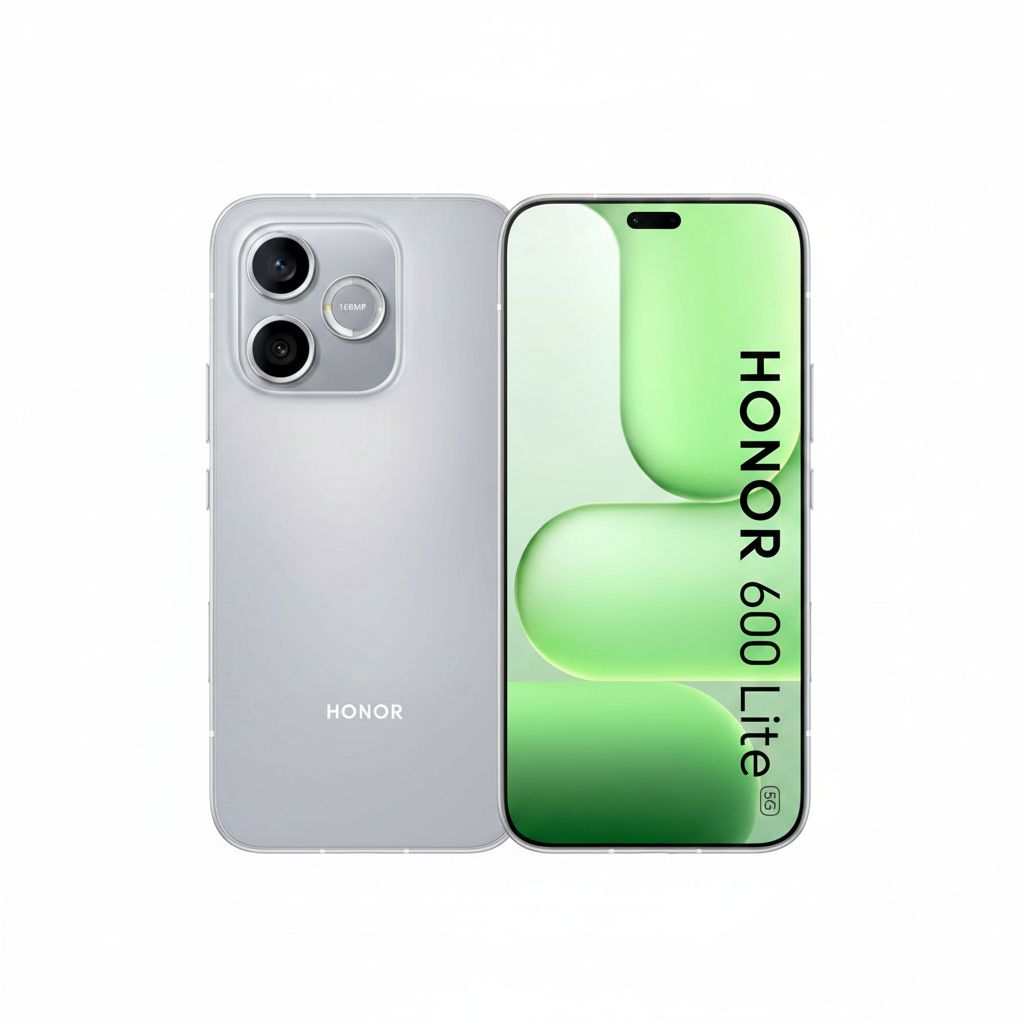HONOR 600 Lite 5G Smartphone - 108MP Camera, 8GB RAM, IP66|Grey