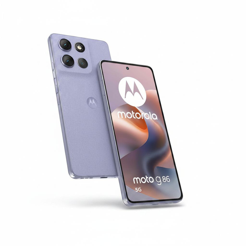 موتورولا Moto G86 ثنائي الشريحة سعة 256 جيجابايت، هاتف ذكي 5G | بنفسجي