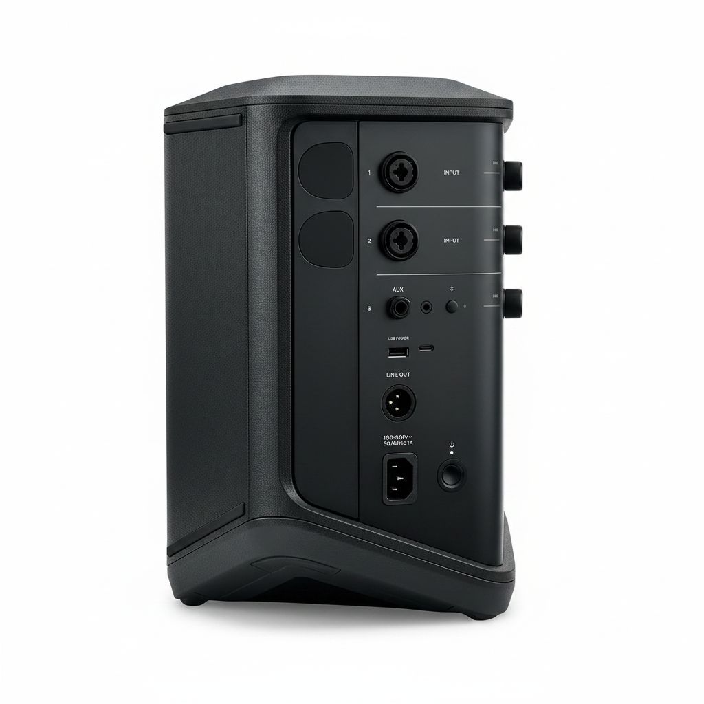 Bose S1 Pro+ Portable Bluetooth Speaker & PA System, Wireless, Rechargeable Battery, Powerful Sound, Portable Design - Black