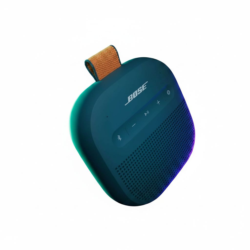 Bose SoundLink Micro Bluetooth Speaker (2nd Gen), Compact, Waterproof, Powerful Sound, 12-Hour Battery Life - Twilight Blue
