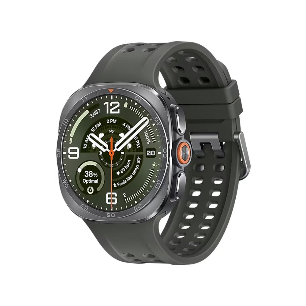 [PRE-ORDER] Samsung Galaxy Watch Ultra2 LTE Smartwatch, 1.52" AMOLED Display, 800mAh Battery, 10ATM+ & IP69K Water Resistance | Titanium Silver - SM-L715FZSAXSG