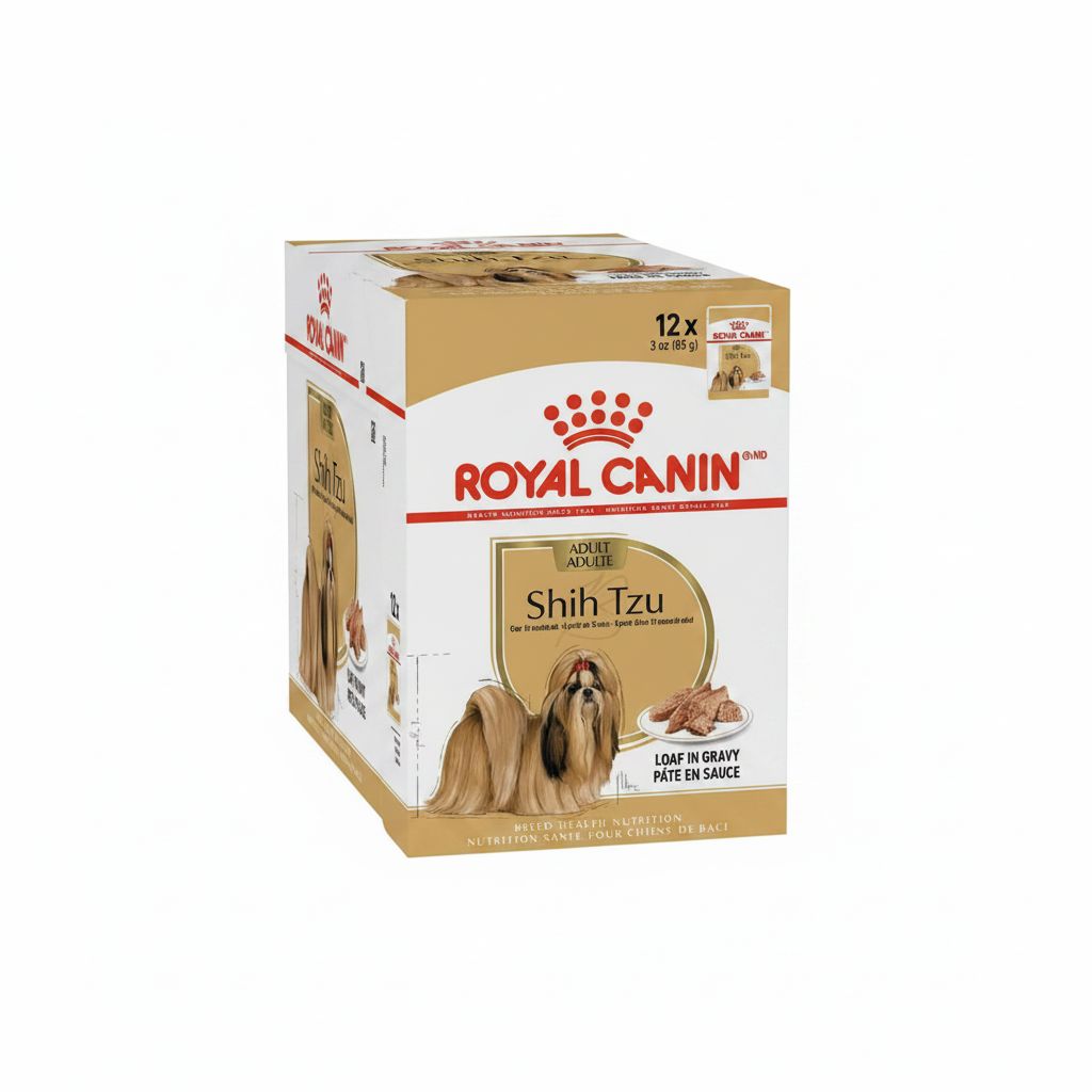 Royal Canin Shih Tzu Wet Food Pouches - 12x85g Breed Health Nutrition