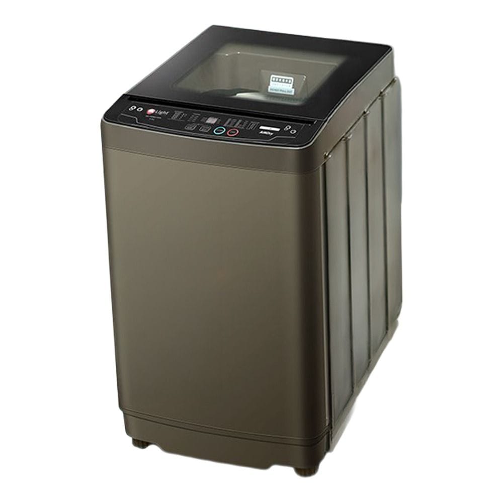 Mr Light 8kg Top Load Automatic Washing Machine, 5 Wash Programs, Steel Diamond Drum, Digital Touch Controls | MR FWM2118TL