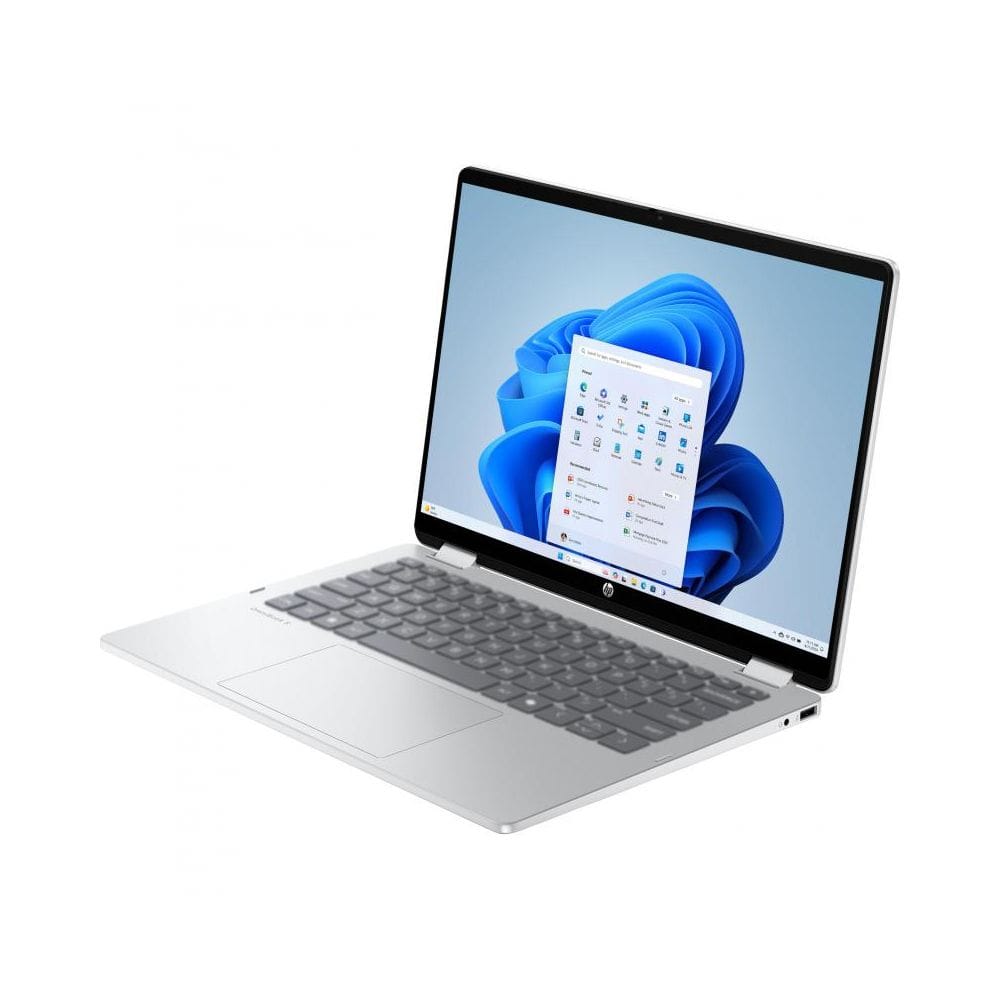 HP 14-Inch OmniBook 5 Flip 2-in-1 Laptop - Intel Processor, 16GB RAM, 512GB SSD, Windows 11, English & Arabic Keyboard | Silver - C2BE0EA
