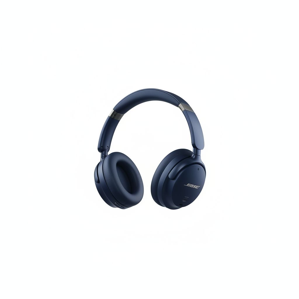 Bose QuietComfort Ultra Wireless Over-Ear Headphones (2nd Gen), Premium Noise Cancelling, Immersive Audio, Bluetooth - Black