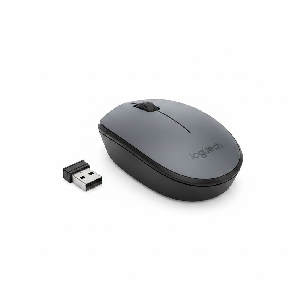 Logitech M171 Wireless Optical Tracking And Ambidextrous Mouse With Easy Install, 2.4GHz Wireless - Black