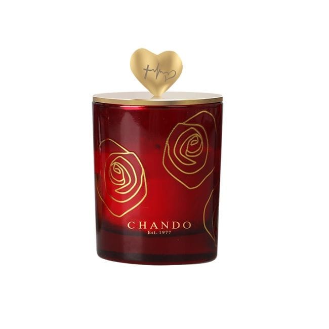 Chando Clove & Rose Scented Candle, Aromatherapy Candle, Long-Lasting Home Fragrance - 150g