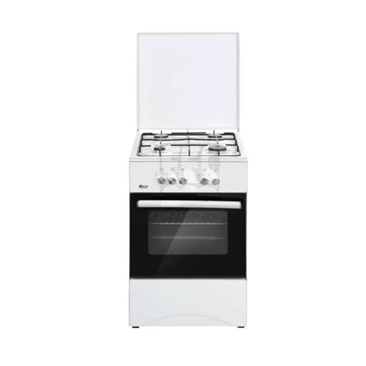 Oscar Cooking Range 50x55cm, 4 Gas Burners, Gas Oven And Grill, Mechanical Oven - White - 5050GW1