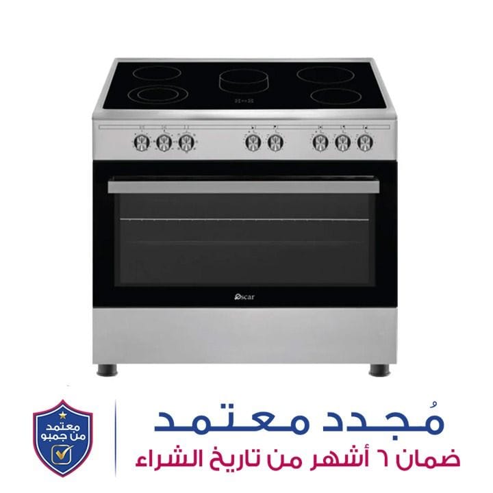 أوسكار فرن كهربائي بالكامل سيراميك بحجم 90×60 سم | 9060PCE3