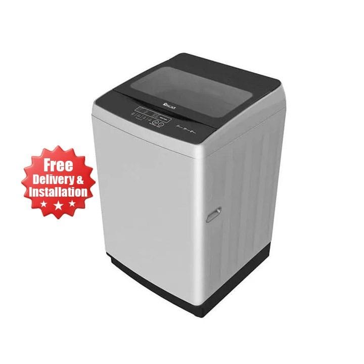 Oscar Top Loading Fully Automatic Washing Machine 13Kg, Hassle Free, Efficient Washing - White - OWM 13TL