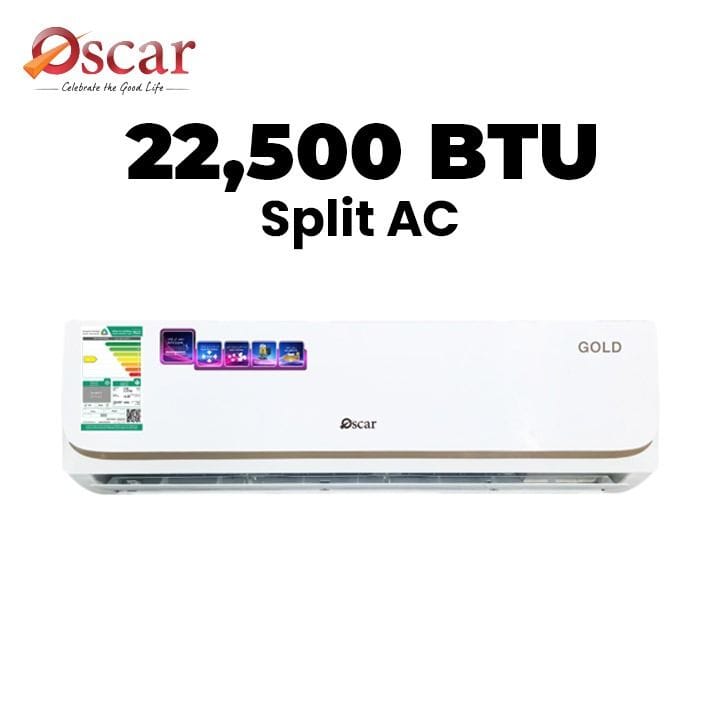 Oscar Split Air Conditioner | 22,500 BTU White | OS24MCR410