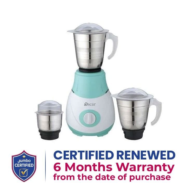 Oscar Mixer Grinder with 3 Steel Jar | OMG 850