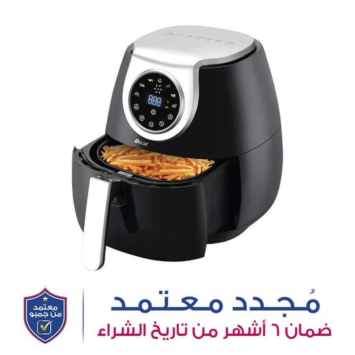 أوسكار قلاية هواء رقمية – أسود | OA-32S