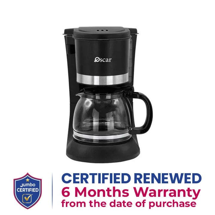 Oscar Coffee Maker with Glass Carafe 1.25Ltrs | OCM 125L GL