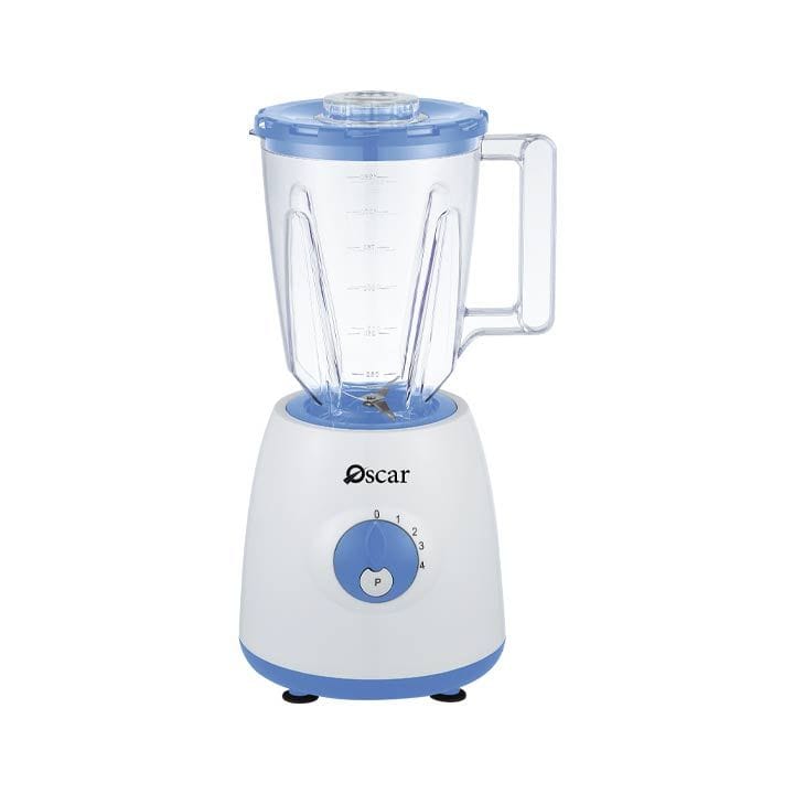 Oscar Blender 350W, Multiple Speed Settings, Easy-to-Clean Parts, Portable and Convenient, High Power Output, Effective Kitchen Blender - Light Blue - OBL-351-A