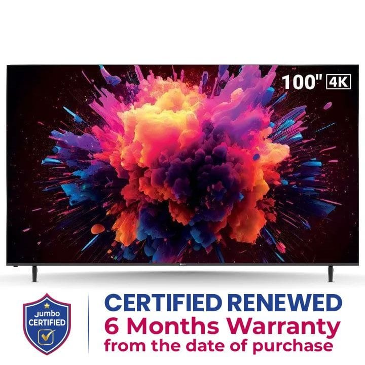 Oscar 100" 4K UHD Frameless Smart TV WebOS with Magic Remote | OS42S100FLUHDWB