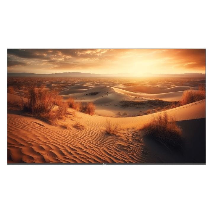 Oscar Frameless QLED 4K Ultra HD Smart TV 85 Inch, 4K UHD Resolution, Frameless Design, WebOS Smart TV, Magic Remote Control - Black - OS85QLEDW
