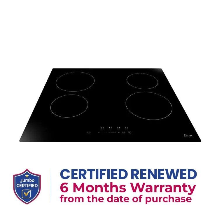 Oscar 60 cm Ceramic Hob with Energy Efficiency - Black |OBD60VCGTM