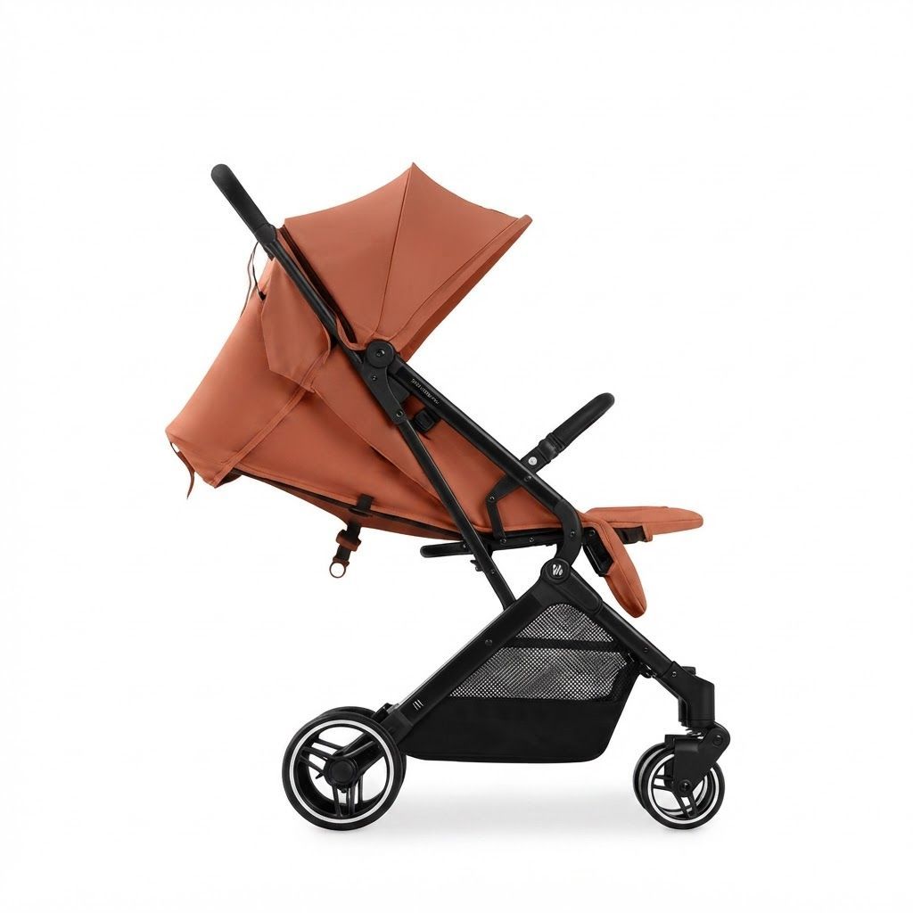 Hauck Travel N Care Plus Baby Buggy - Lightweight Stroller with One-Hand Fold, Reclining Seat, UV 50+ Protection, Weighs Just 7.2kg, Built for Comfort and Convenience on the Go