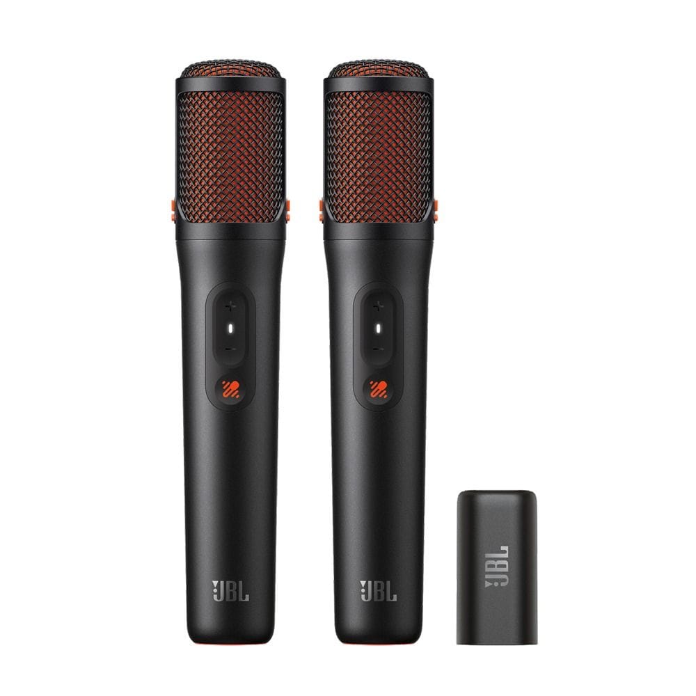 JBL EasySing Mics Dual Wireless AI Microphones, Real-Time Vocal Removal, USB-C Dongle, 10H Battery, Noise Reduction | Black