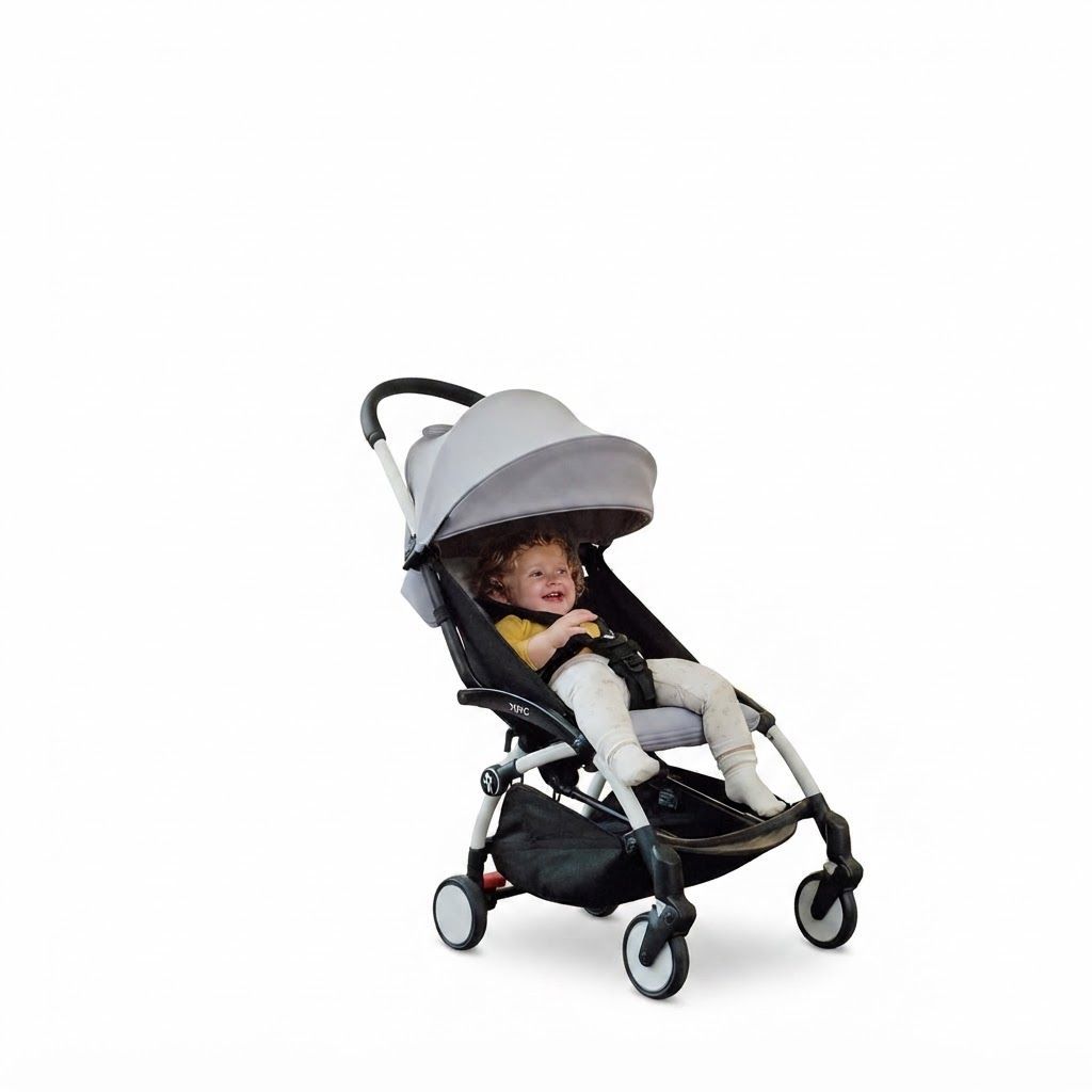 Stokke YOYO3 Compact Travel Stroller - Lightweight Cabin-Approved Baby Pushchair, Folds in Seconds, Seamless Blend of Style and Function for Urban Parents on the Move