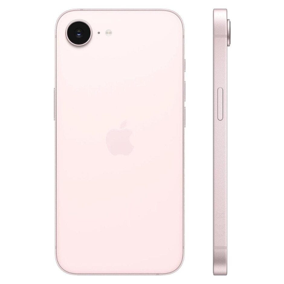 Apple iPhone 17e 512GB Smartphone, A19 Chip, 6.1-Inch Super Retina XDR Display, 48MP Fusion Camera, 5G - Soft Pink |MHRU4AH/A