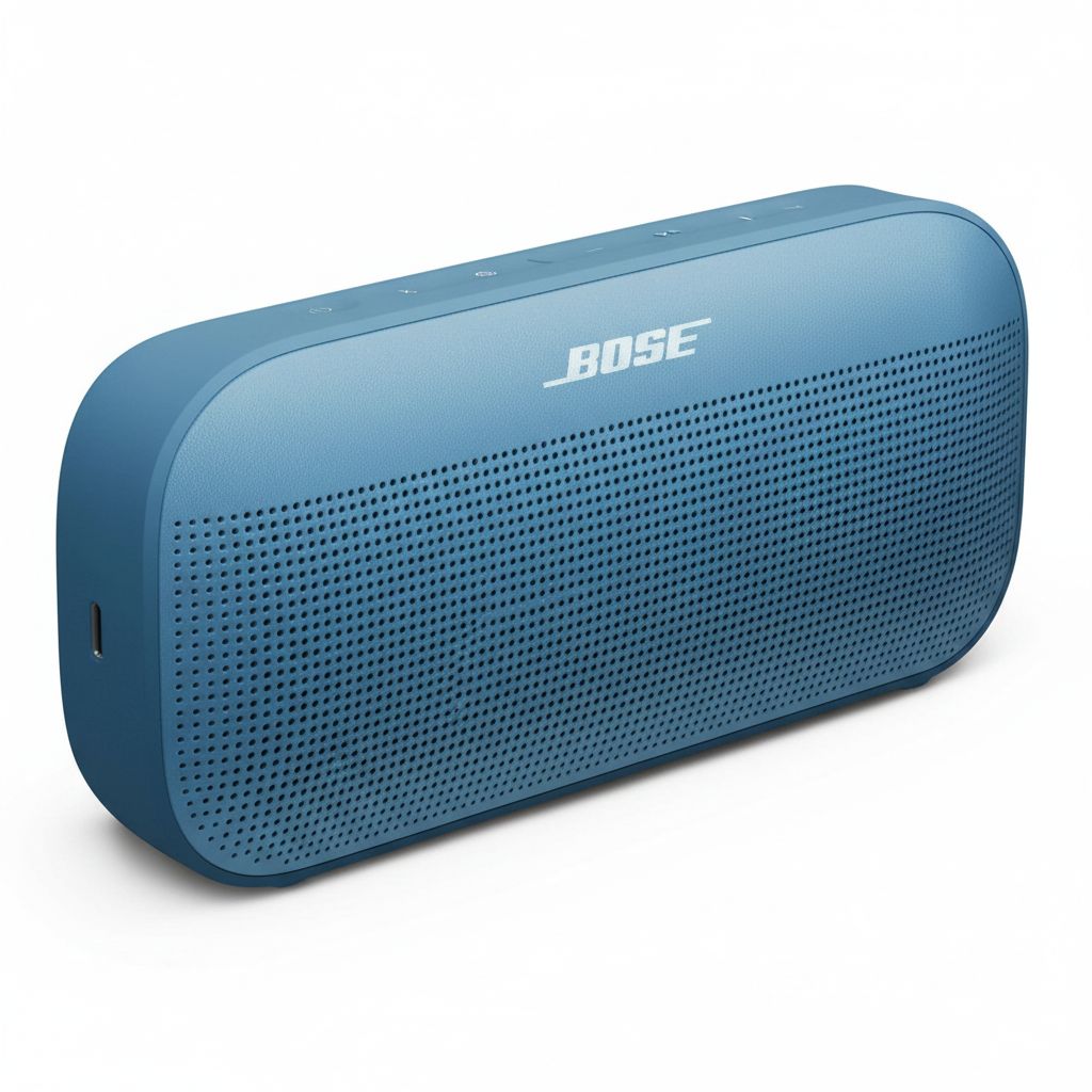 Bose SoundLink Flex Portable Bluetooth Speaker (2nd Gen), Waterproof, Hi-Fi Audio, 12-Hour Battery Life, Blue