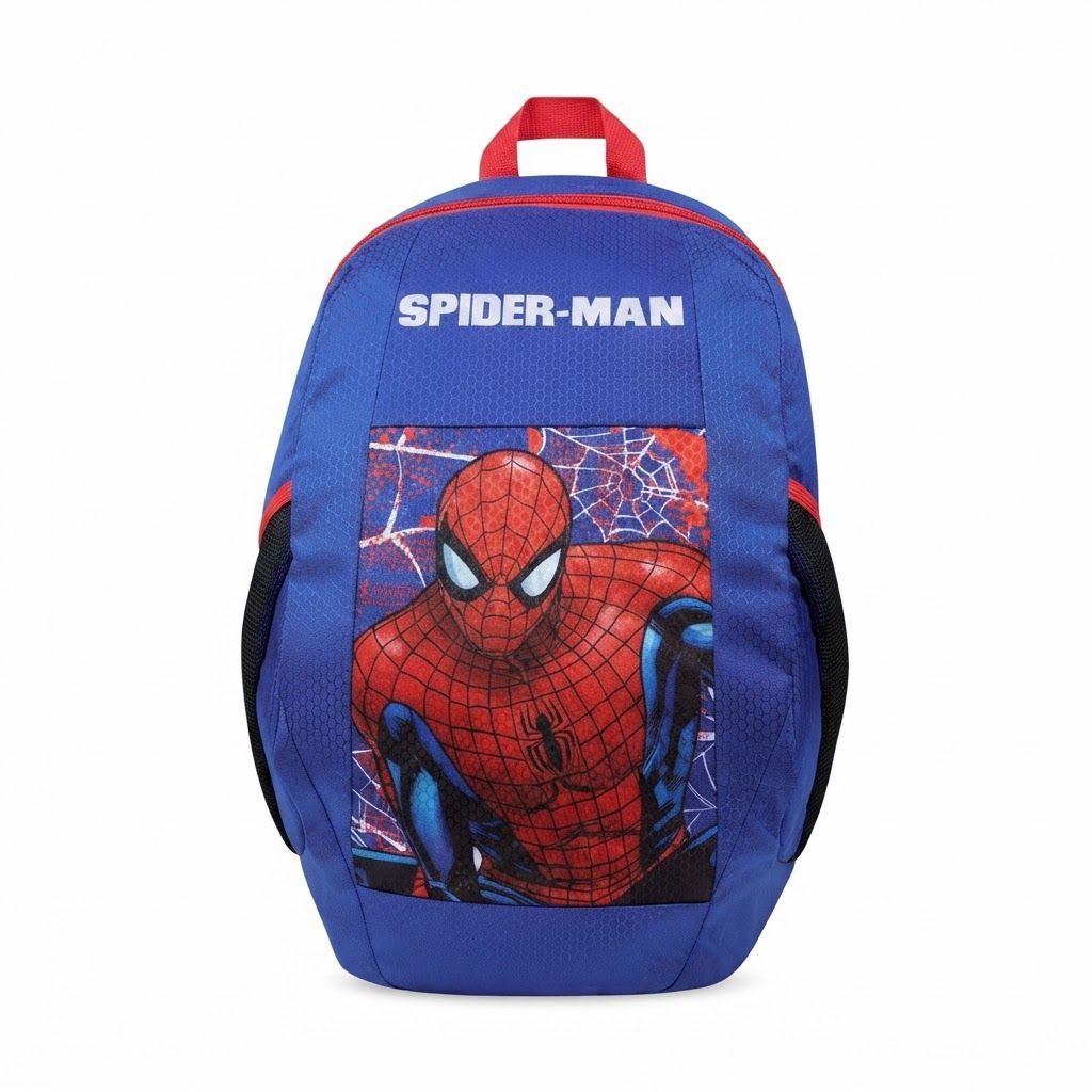 Marvel Spiderman Boys Backpack for School, Kids Travel Rucksack with Roomy Main Compartment