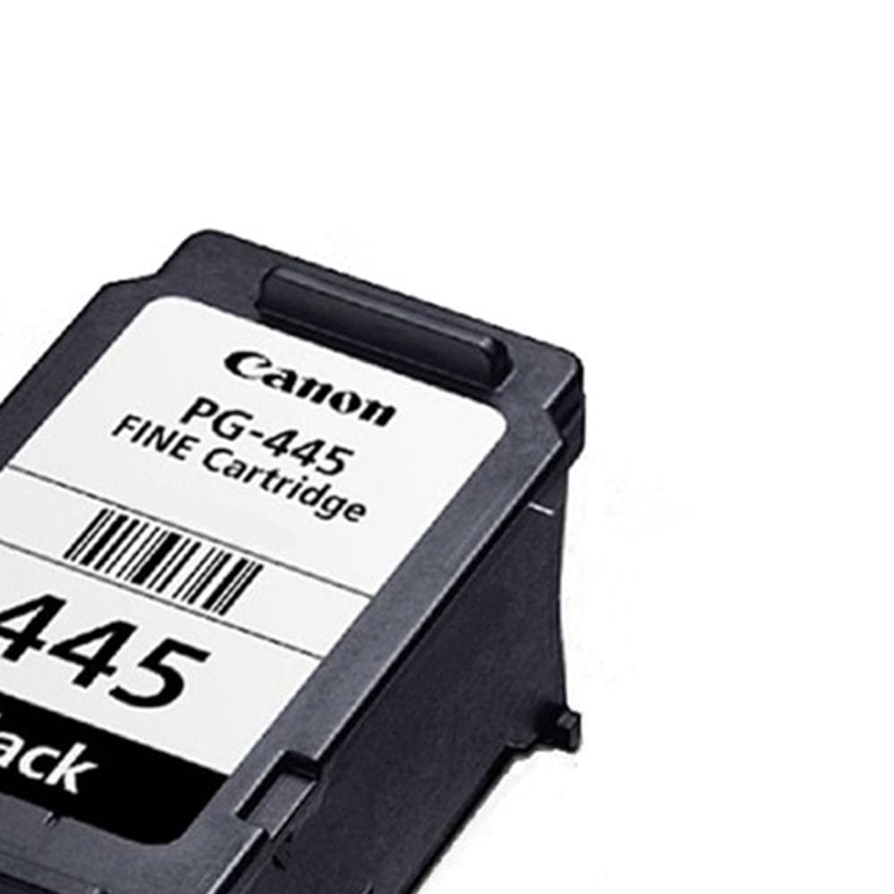 Canon PG-445 Black Ink Cartridge, Genuine Canon Ink, Up to 180 Pages Yield, Smudge-Resistant Printing & High-Quality Document Output | Black - 4960999974460
