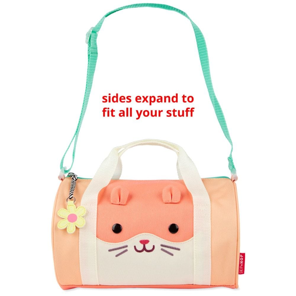 Skip Hop Duo Signature Diaper Bag, Spacious Main Compartment With 10 Pockets, Comfortable Carrying Options, Stroller Friendly Design - Gray Melange