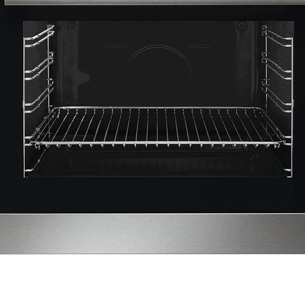 AEG 60cm Built-In Gas Oven, 55cm Depth, Gas Cooking, Integrated Kitchen Design, Stainless Steel Finish | BGB101011M