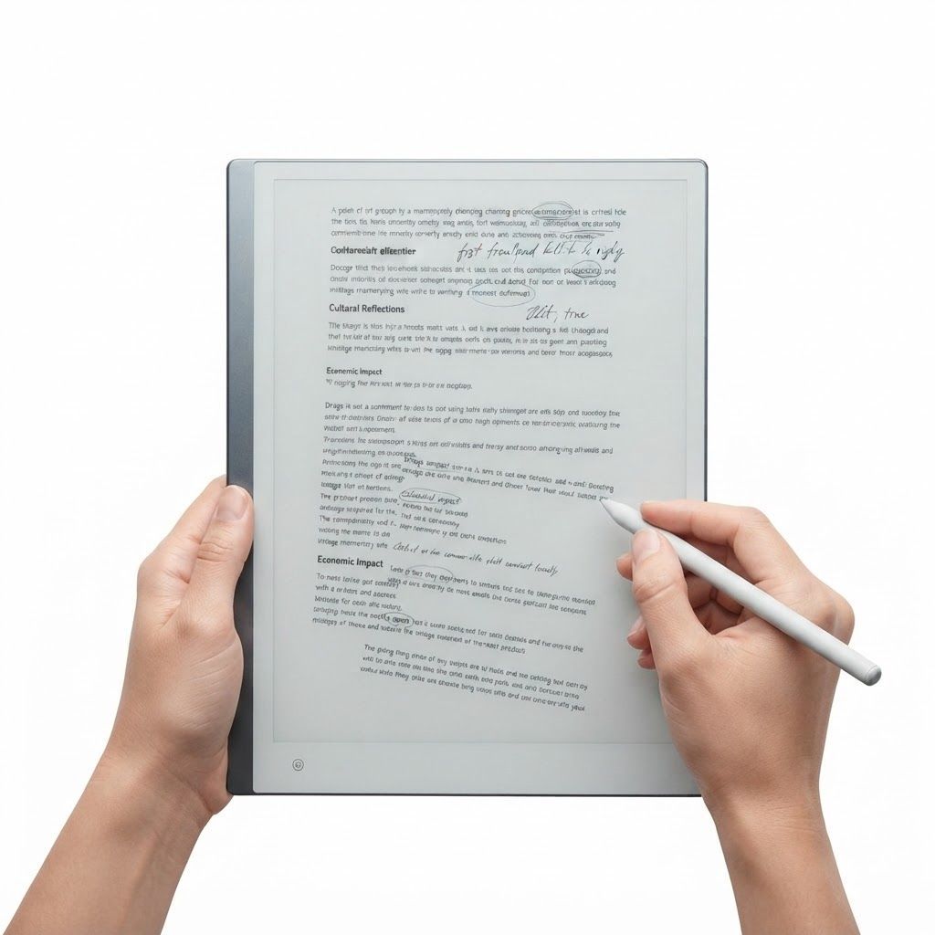 VIWOODS AiPaper Upgraded Bundle 10.65" Carta 1300 E Ink Tablet, 300PPI, 128GB, Stylus Pro & 5 Nibs, Ultra-Thin 4.5mm