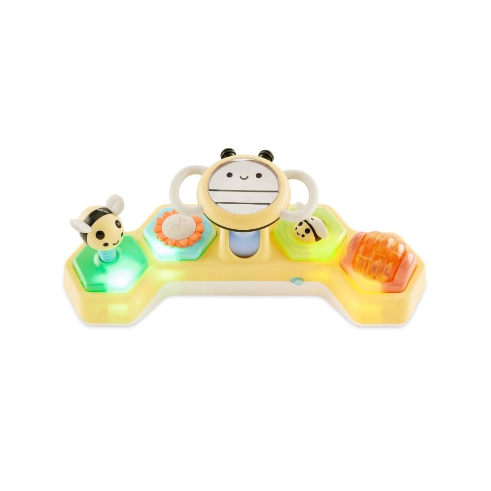 Skip Hop Farmstand Honeycomb Musical Driver Toy 3+ Monthss, Adjustable Interactive Steering Wheel, Fun Sounds And Musical Learning - Multicolour