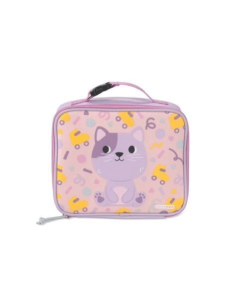 Skip Hop Besties Squad Cat Lunch Bag 3+ Years, Smart Interior Storage Pocket, Insulated Interior For Fresh Meals - Multicolour