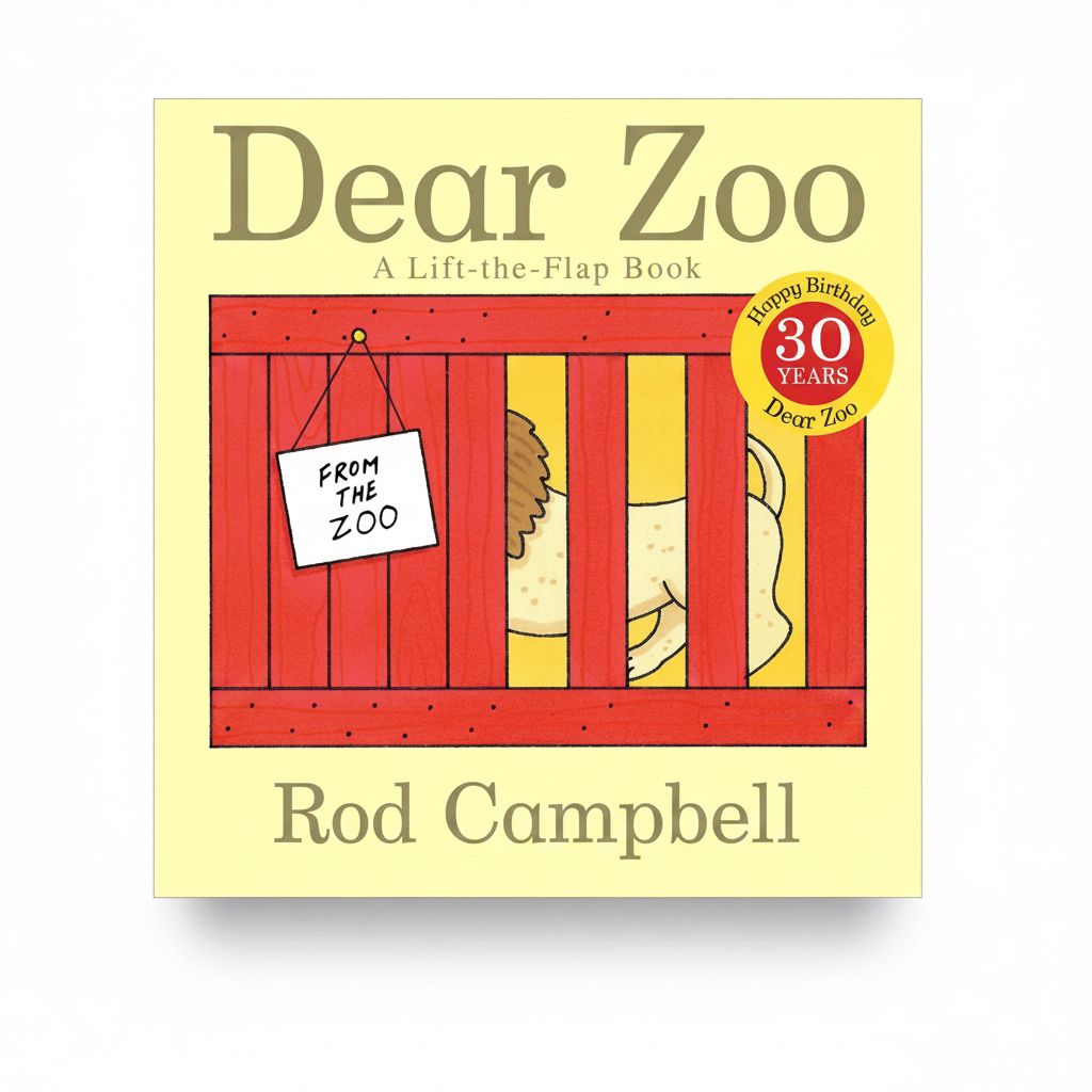 Dear Zoo Lift-The-Flap Book by Rod Campbell - A Toddler Favorite