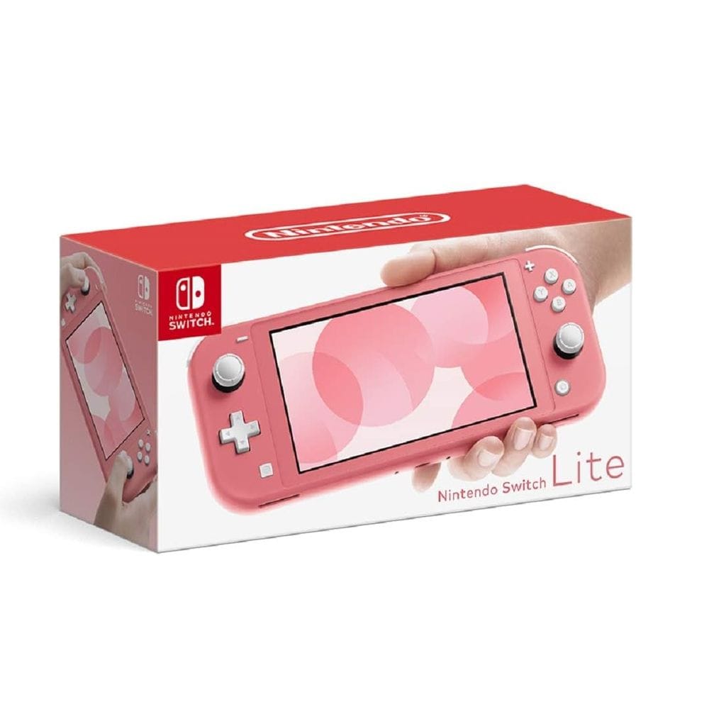 Nintendo Switch Lite Handheld Gaming Console with 5.5-Inch HD Touchscreen, 32GB Storage, NVIDIA Tegra Processor & Up to 7 Hours Battery Life | Red - 4902370545302