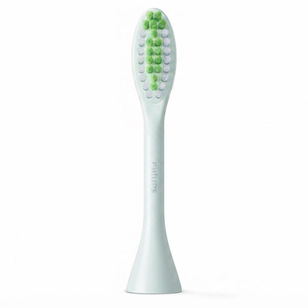 Philips One by Sonicare Replacement Brush Heads BH1022/03, Mint Light Blue, 2-Pack, Soft Bristles